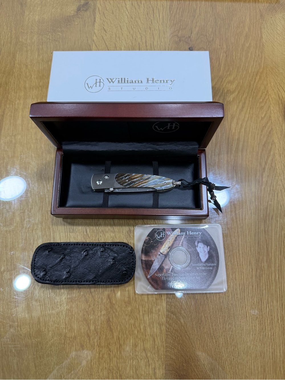 NWT~William Henry # B10 AG3               Limited edition collection knife